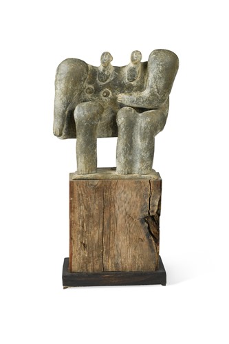 Lot 28 - John Maltby (British, 1936-2020), Man and Woman