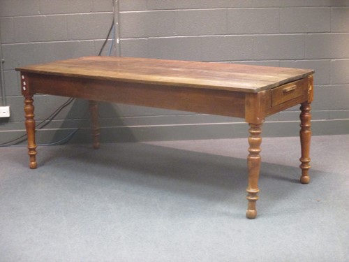 Lot 431 - A 19th century continental farmhouse table,...
