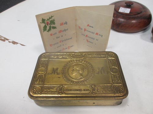 Lot 140 - A Princess Mary Christmas 1914 gift box with...