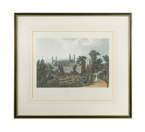 Lot 13 - Cambridge College picturesque views by Ackermann.