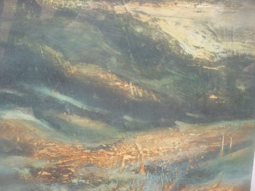 Lot 228 - TIM PRYKE 'Landscape in my mind', signed, oil...