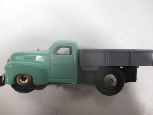 Lot 40 - Spot On lorry and Schuco clockwork acrobat...