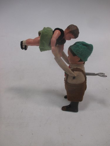 Lot 40 - Spot On lorry and Schuco clockwork acrobat...