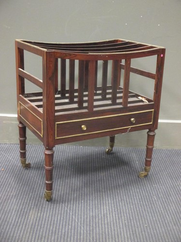 Lot 314 - A George III style rosewood and gilt metal...