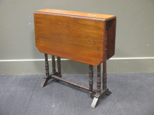 Lot 315 - A Victorian sutherland table and a 1930's...
