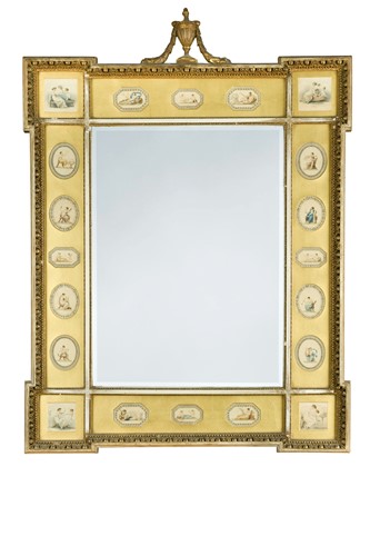 Lot 503 - An 18th century style wall mirror