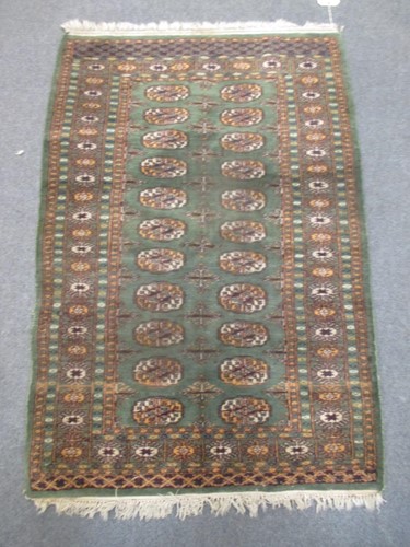 Lot 489 - A hand-knotted Bokhara rug