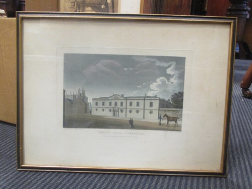 Lot 285 - Prints: David Loggan, Trinity Hall engraving...