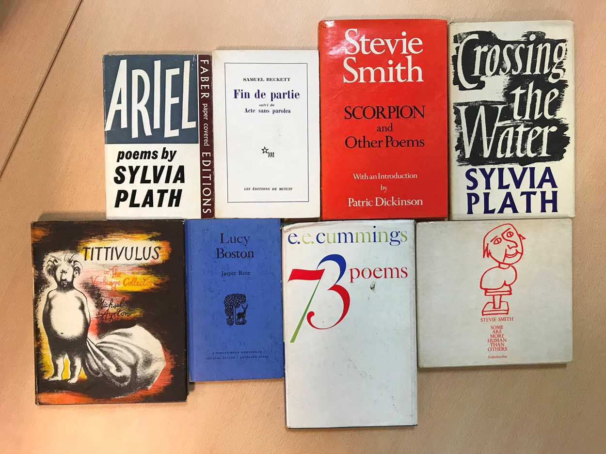 Lot 416 - First edition poetry. PLATH (Sylvia)