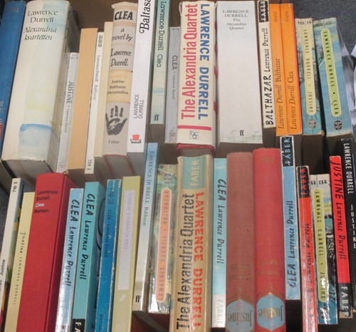 Lot 469 - DURRELL (Lawrence) A large collection of books...
