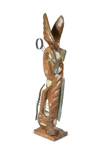 Lot 55 - William Black (British, 20th century), Winged Figure, 1961