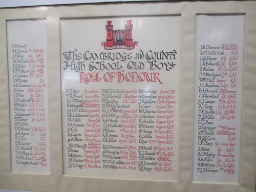 Lot 249 - Cambridgeshire high school for boys hand...