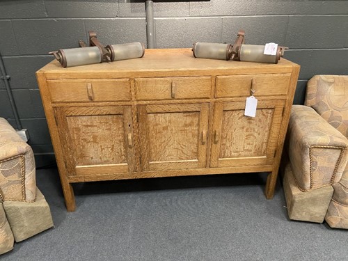 Lot 143 - A Heal's limed oak sideboard