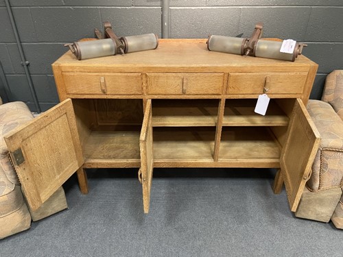 Lot 143 - A Heal's limed oak sideboard