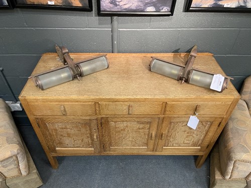 Lot 143 - A Heal's limed oak sideboard