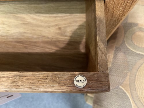 Lot 143 - A Heal's limed oak sideboard