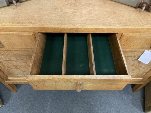 Lot 143 - A Heal's limed oak sideboard