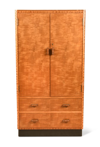 Lot 140 - A Heal's Art Deco cherrywood cupboard, 1939