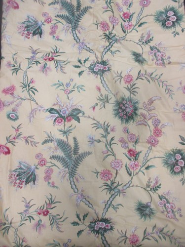Lot 441 - One pair of 'Jean Munro' fabric curtains ref...