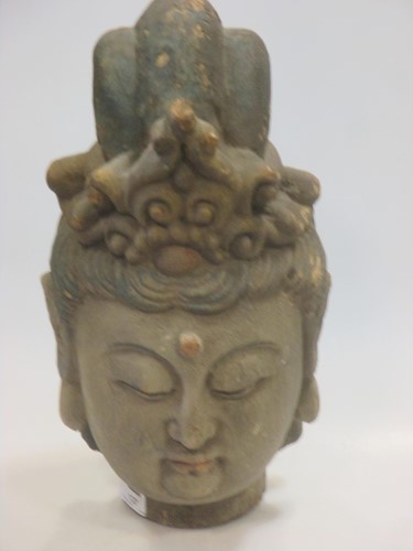 Lot 137 - An early 19th century carved wood and...