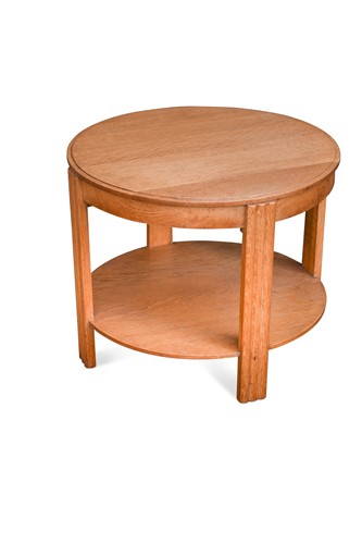 Lot 146 - An Art Deco oak coffee table