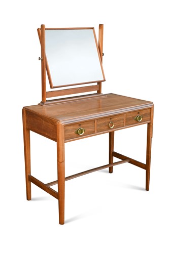 Lot 138 - Bath Cabinet Makers for Heal's, a walnut dressing table, circa 1930s