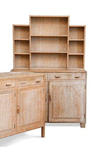 Lot 144 - Attributed to Heal's, a limed oak dresser, circa 1930