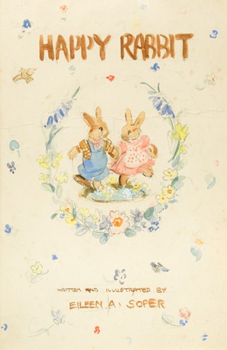 Lot 77 - Eileen Soper, four original illustrations for...