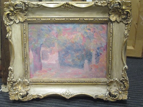 Lot 408 - Jules Gaston Doin, Les Arbres du Parc, signed '...
