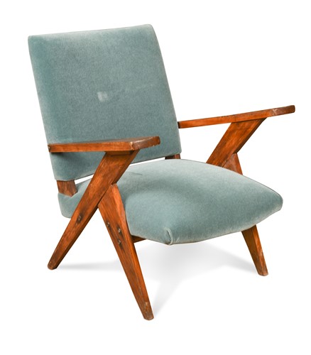 Lot 279 - José Zanine Caldas, (Brazilian 1919-2001), a Linha Z armchair, circa 1950