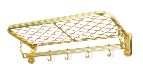 Lot 186 - A mid-century Pullman style luggage rack