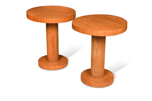 Lot 154 - A pair of Art Deco occasional tables