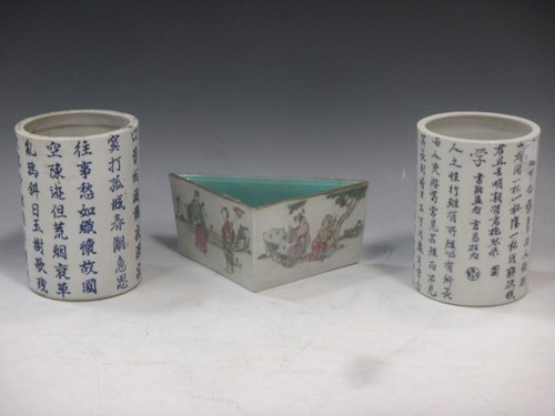 Lot 38 - A near pair of early 20th century Chinese...