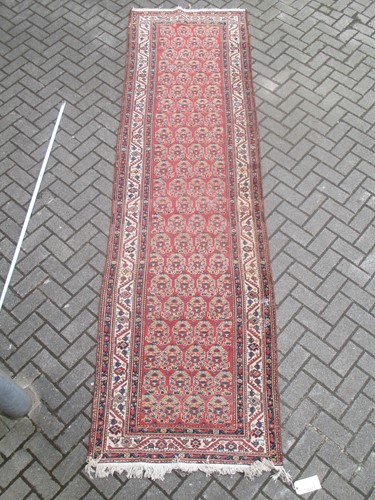 Lot 457 - A Hamadan style runner 345 x 94cm