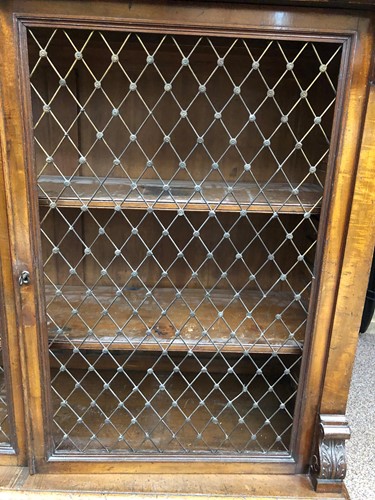 Lot 594 - An early Victorian mahogany side cabinet
