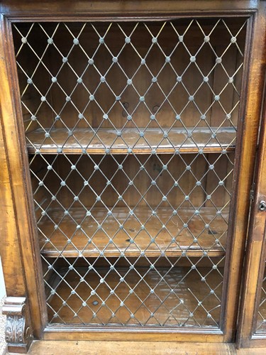 Lot 594 - An early Victorian mahogany side cabinet
