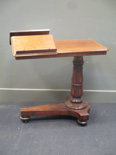 Lot 362 - A late Victorian/Edwardian mahogany adjustable...