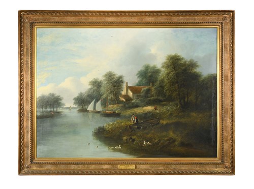 Lot 6 - Attributed to William Henry Crome (British, 1806-1873)