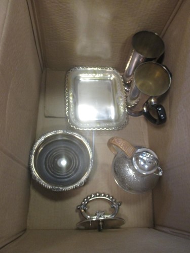 Lot 200 - A large quantity of electroplate (3 boxes).