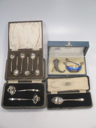 Lot 173 - Magnus Aase, a Norwegian metalwares cased...