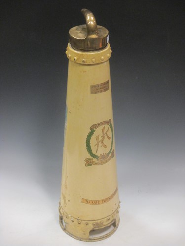 Lot 65 - A 1930's Konus Kemik fire extinguisher