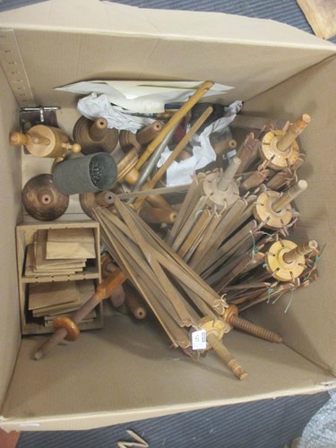 Lot 127 - A Harrison patent sock knitting machine and...