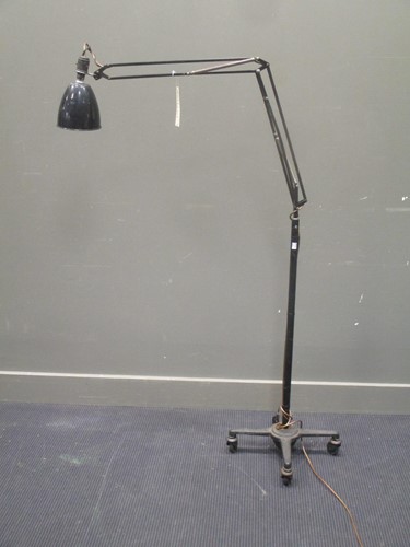 Lot 344 - A Herbert Terry floor standing lamp together...