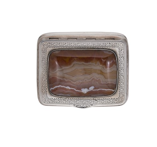 Lot 307 - Aberdeen - A very rare George III Scottish provincial silver snuffbox