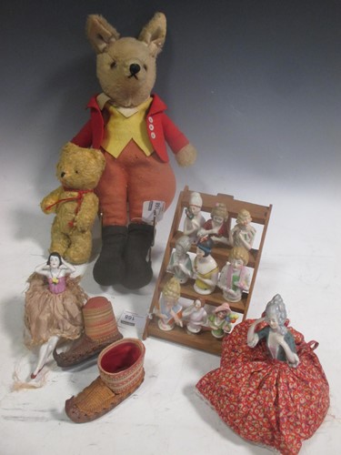 Lot 168 - A collection of bone china or porcelain pin...