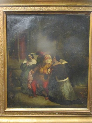 Lot 414 - English School, 19th Century, Merry company,...