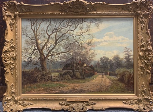 Lot 527 - Enoch Crosland (British 1860-1938) A country...