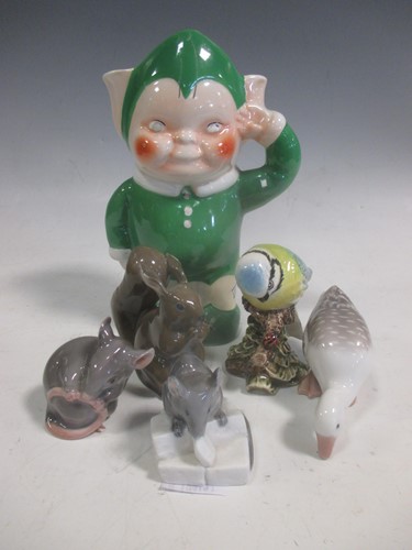 Lot 93 - A Shelley Mabel Lucie Atwell BooBoo milk jug...