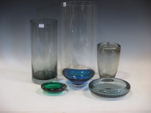 Lot 26 - Various cut glass vases, etc (6)