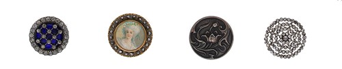 Lot 7 - Four sets of antique ornate buttons